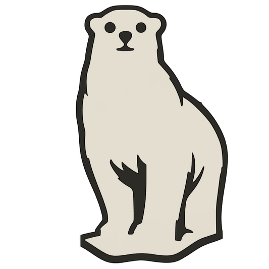 Polar Bear PlateTag