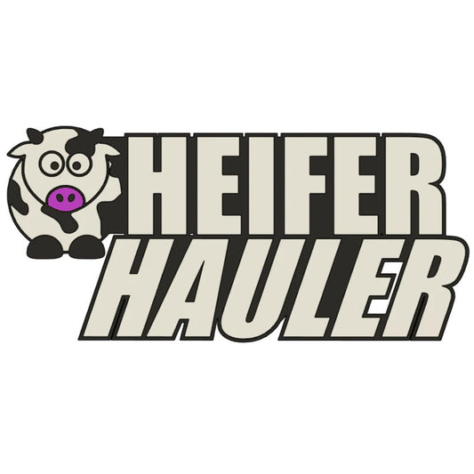 Heifer Hauler PlateTag